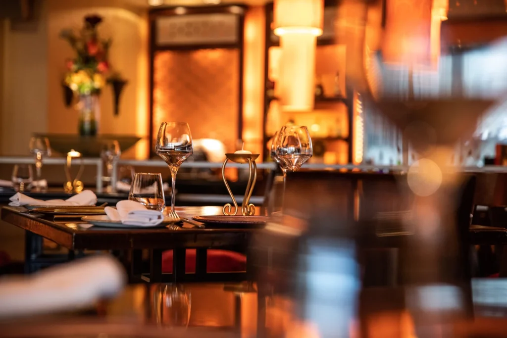 Very stylish indian gourmet restaurant